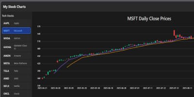 Project:Vue Stock Charts